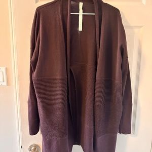 Lululemon Merino Wool Wrap Sweater